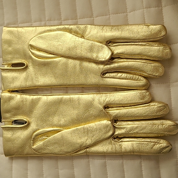 Moschino Leather Gloves - Picture 2 of 3